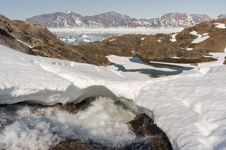 River and Snowfield